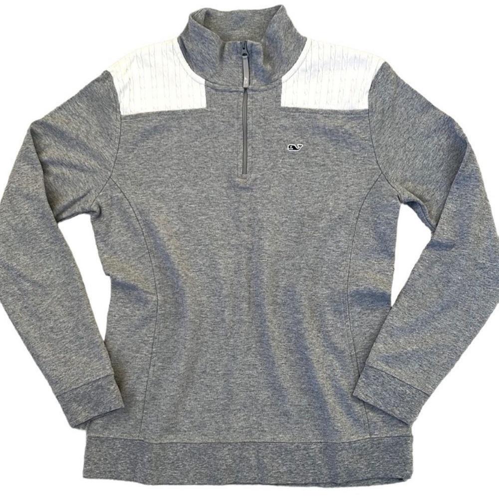 LIKE New Vineyard Vines 1/4 Zip Top